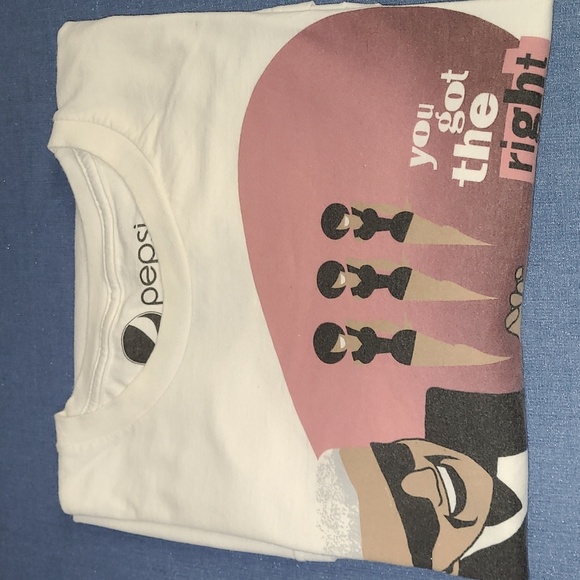 You've Got The Right One, Baby! Pepsi / Ray Charles Graphic Tee - Picture 2 of 10